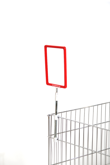 A5 Plastik Çerçeve Kırmızı 10'lu Paket - 3
