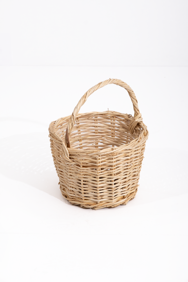 Hasır Balkon Sepeti H: 28 cm - 2