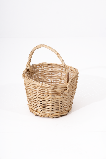 Hasır Balkon Sepeti H: 28 cm - 3