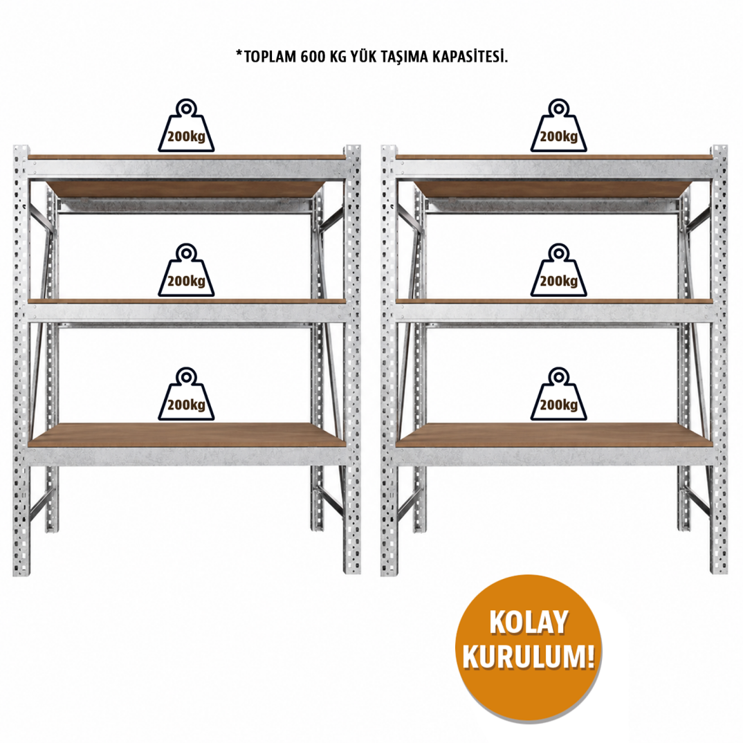 İKİLİ AĞIR YÜK RAF ÜNİTESİ - 1