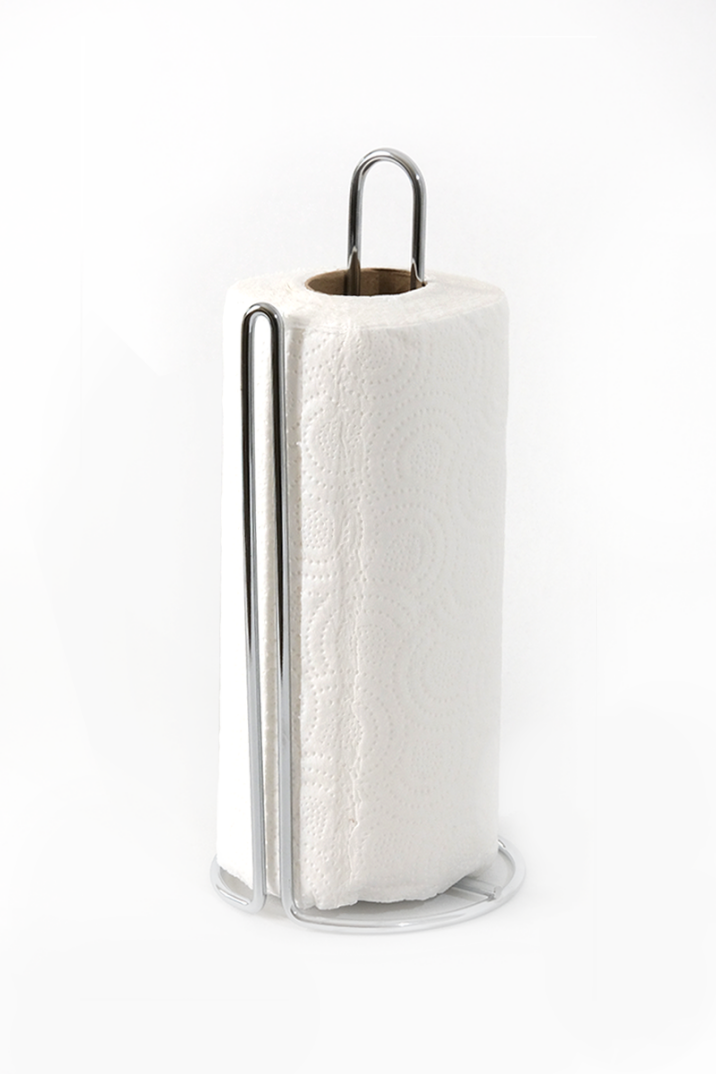 Banyo Havluluğu Kağıt Havluluk Peçetelik Düz Model Krom - 1