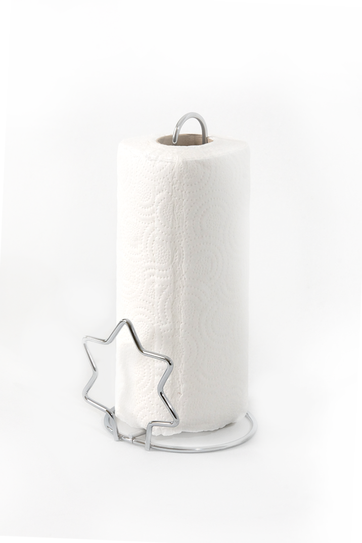 Banyo Havluluğu Kağıt Havluluk Peçetelik Yıldız Model Krom - 1
