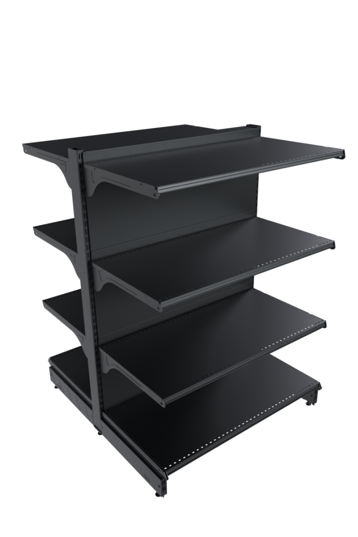 Metal Çift Yönlü Reyon 1430x1000x500 mm Antrasit - 1