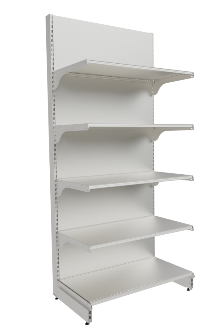Metal Duvar Reyonu 2270x1000x500 mm Beyaz - 1