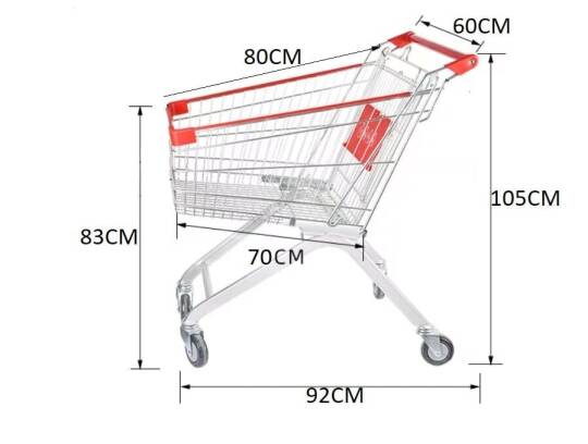 Metal Market Arabası 150 L - 7