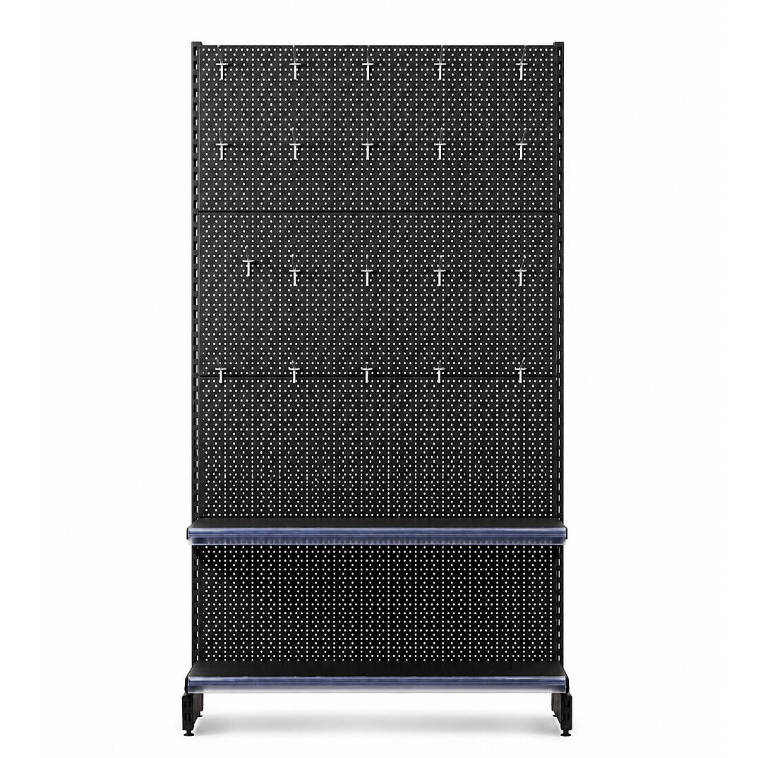 TEK YÖNLÜ DELİKLİ ARKA PANO 30A/30X1 H:185 L:100 (SLİM RAFLI) - 1