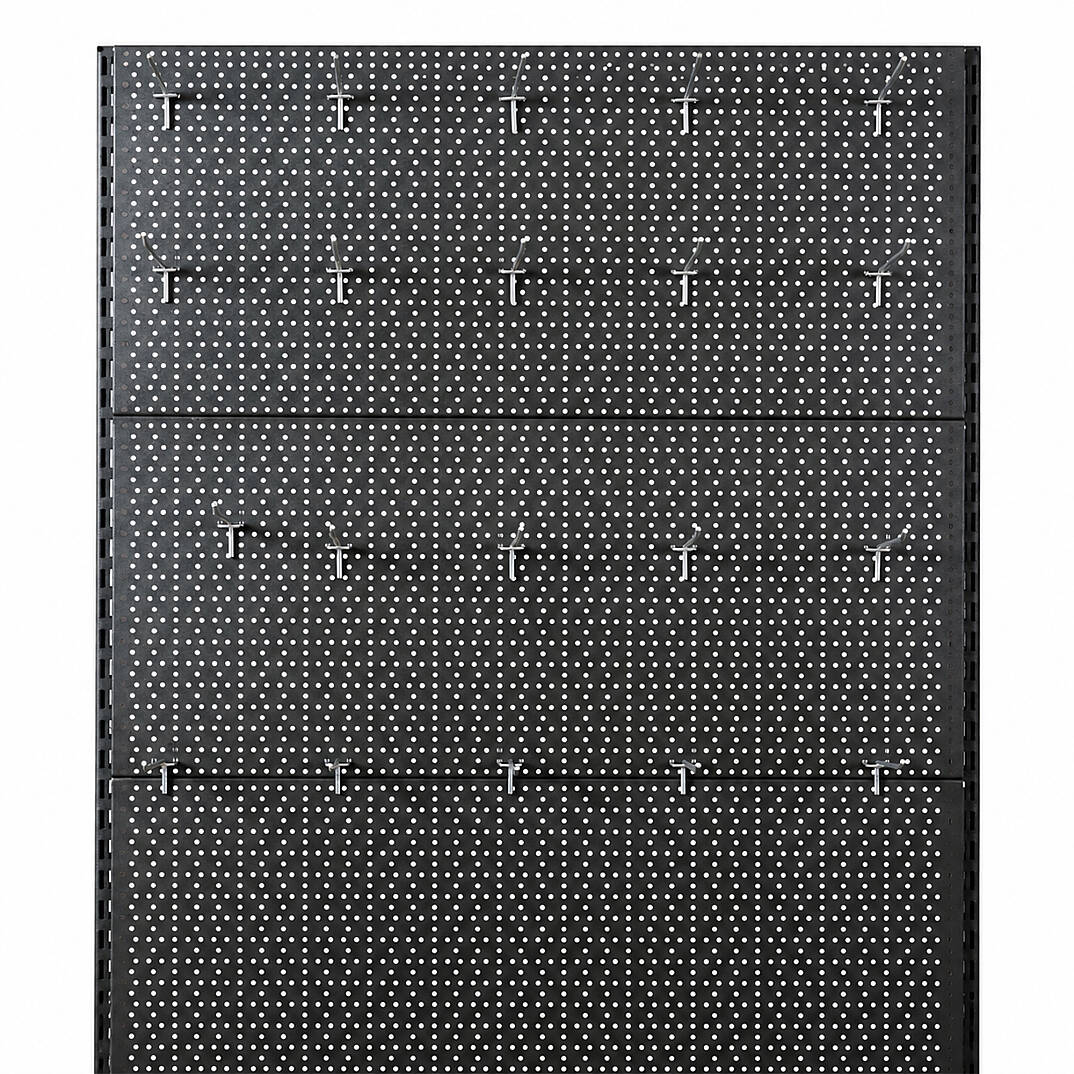 TEK YÖNLÜ DELİKLİ ARKA PANO 40A/40X1 H:185 L:70 (SLİM RAFLI) - 5