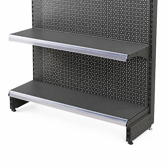 TEK YÖNLÜ DELİKLİ ARKA PANO 40A/40X1 H:185 L:70 (SLİM RAFLI) - 6