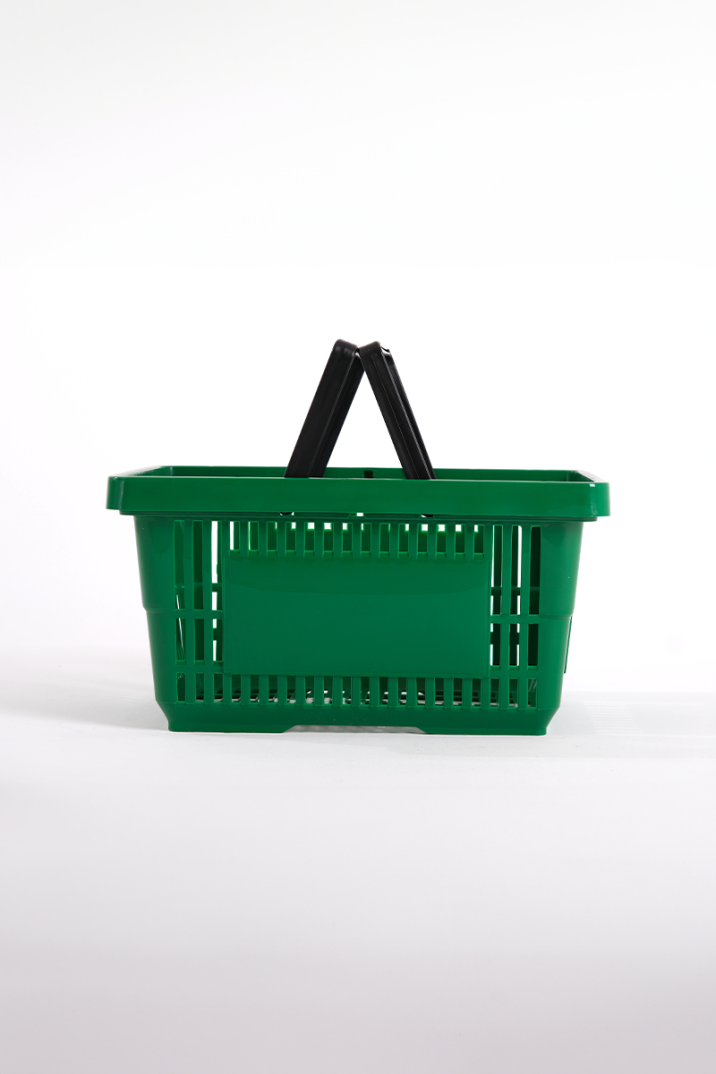 Plastik Market El Sepeti 22 L Yeşil - 1