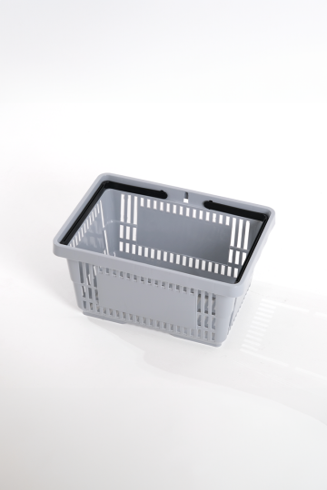 Plastik Market El Sepeti 22 L Gri (1)