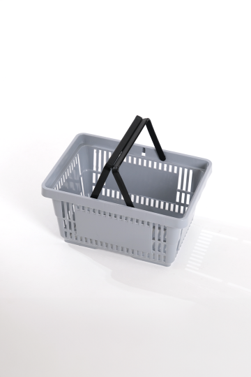 Plastik Market El Sepeti 22 L Gri - 3