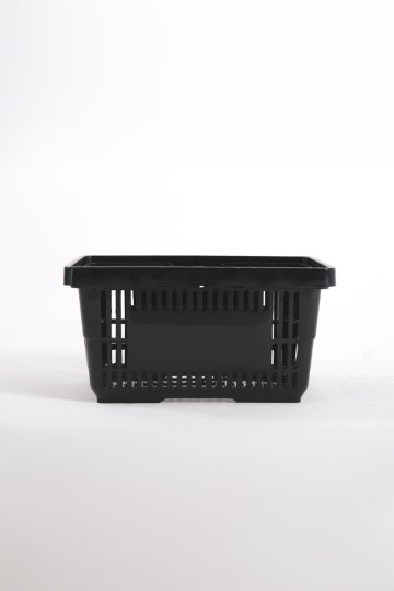 Plastik Market Sepeti 22 L Siyah - 4
