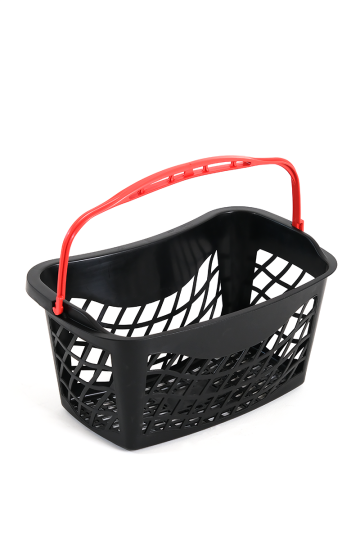 Plastik Market El Sepeti 26 L Kırmızı - 3