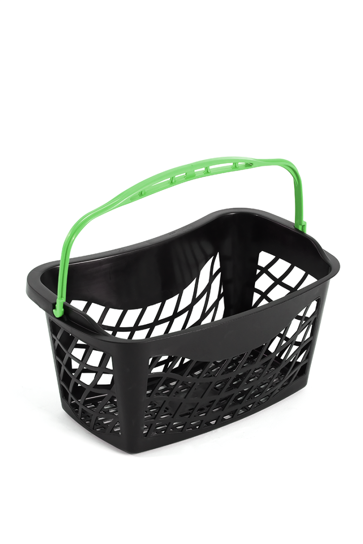 Plastik Market El Sepeti 26 L Yeşil - 3